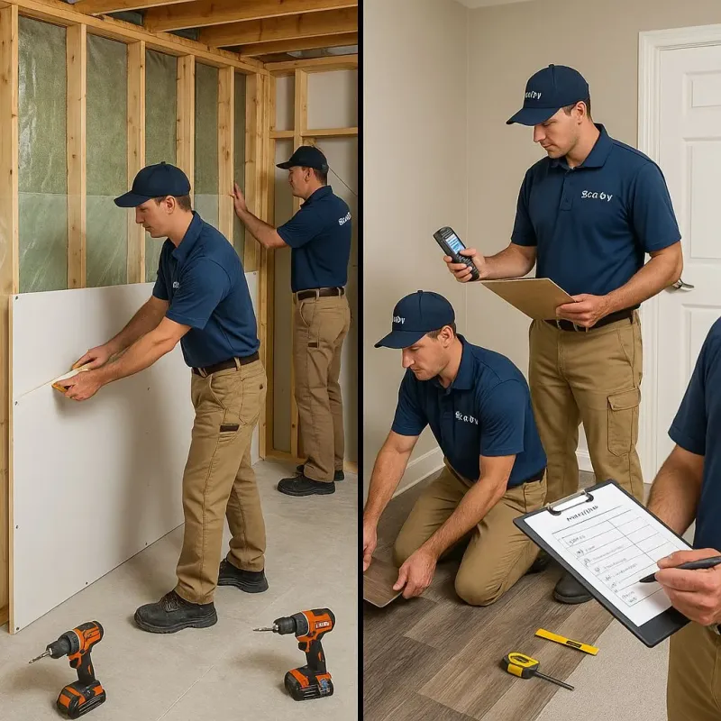 Repairs and Reconstruction process in Poway, CA