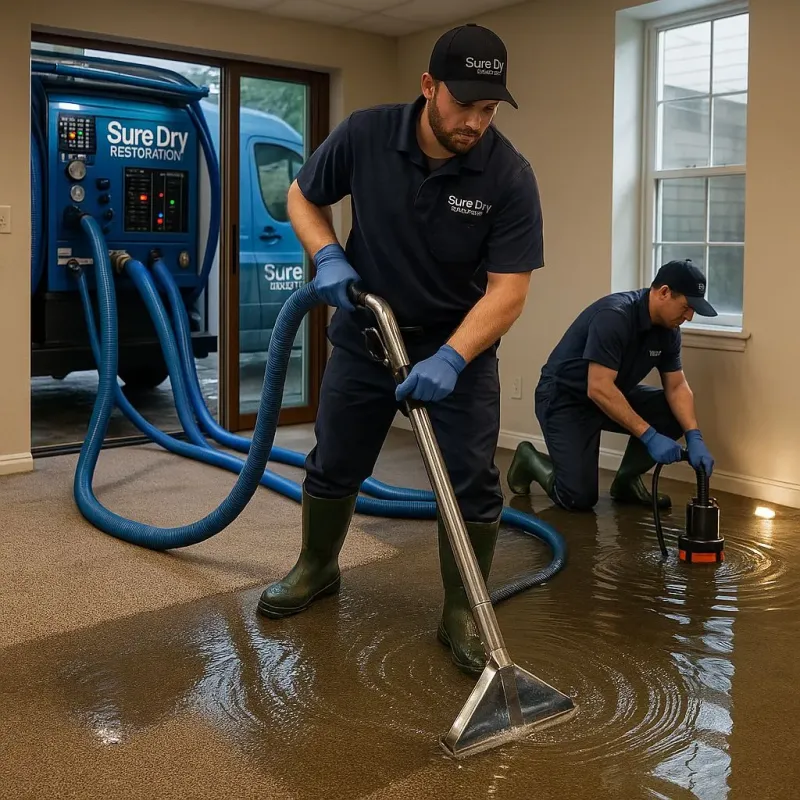 Water Extraction and Removal process in Poway, CA